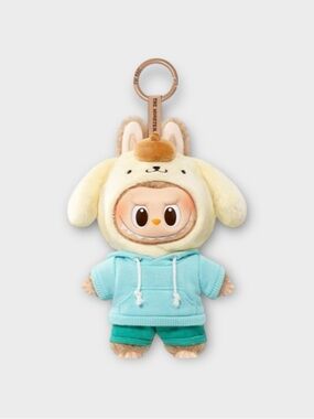 POP MART The Monsters x Hello Kitty and Friends Plush Pendant POMPOMPURIN Labubu
